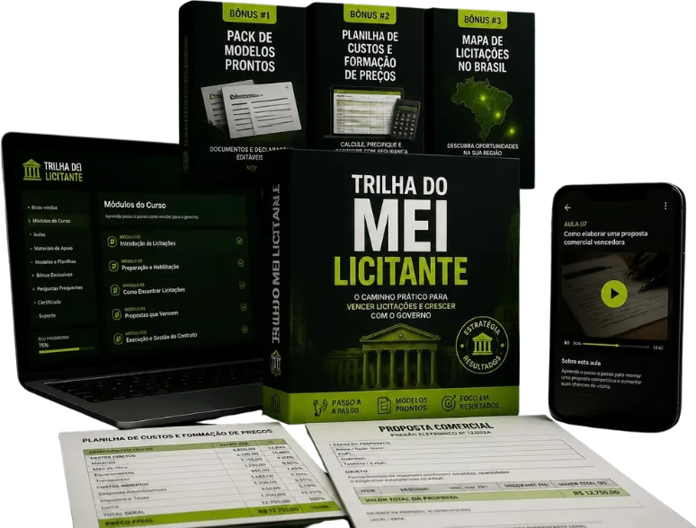 Kit da Trilha do MEI Licitante